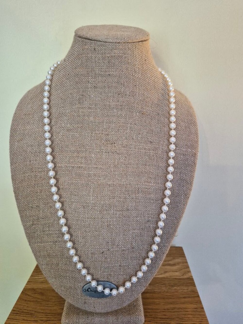 White Beaded Necklace